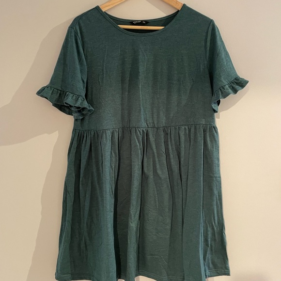 Ruffles T-shirt Jersey Dress (SHEIN Curve) - Picture 2 of 3